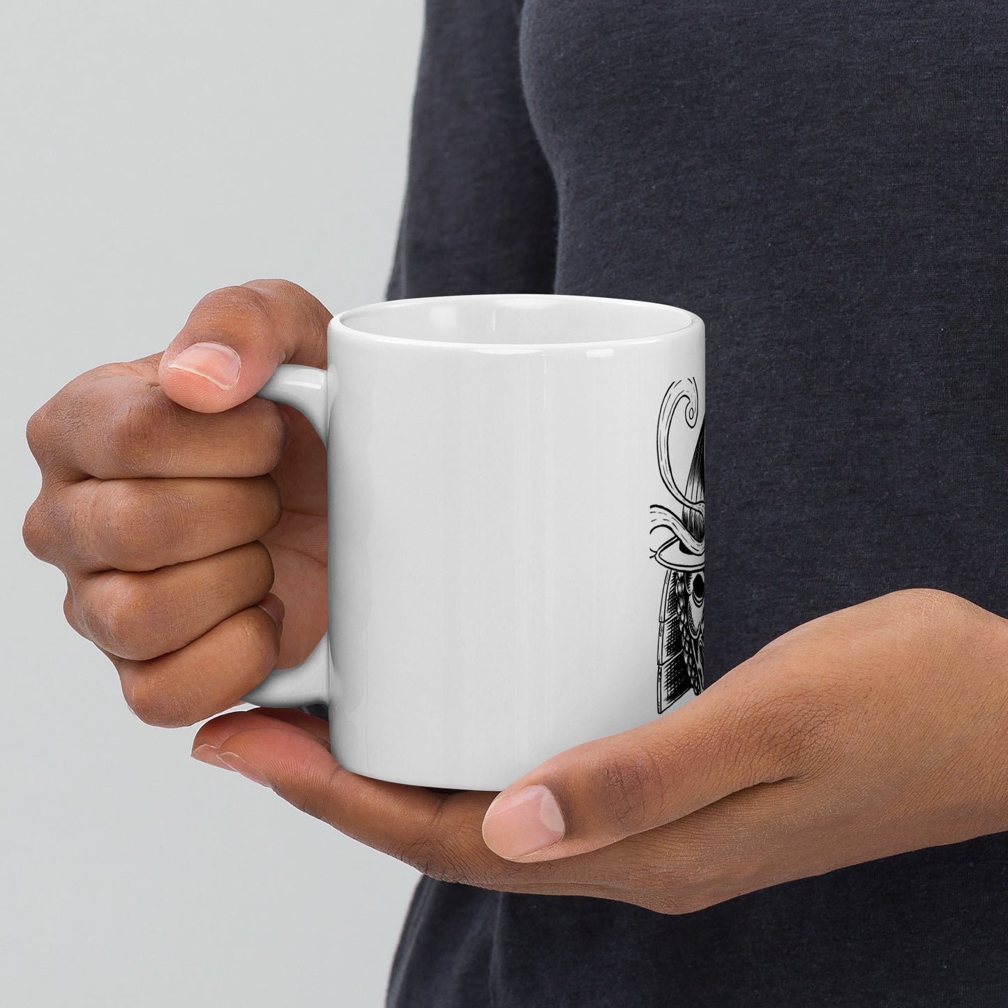 Warrior White Coffee Mug