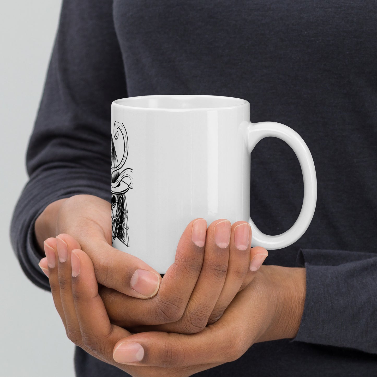 Warrior White Coffee Mug