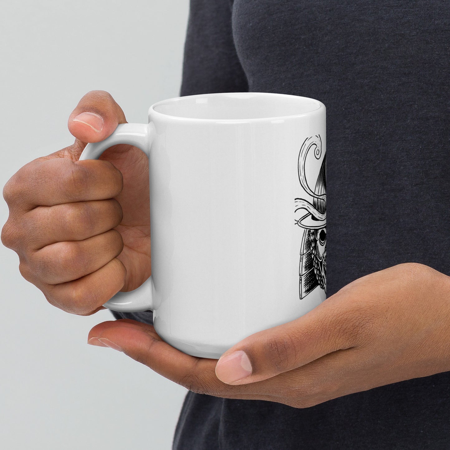 Warrior White Coffee Mug